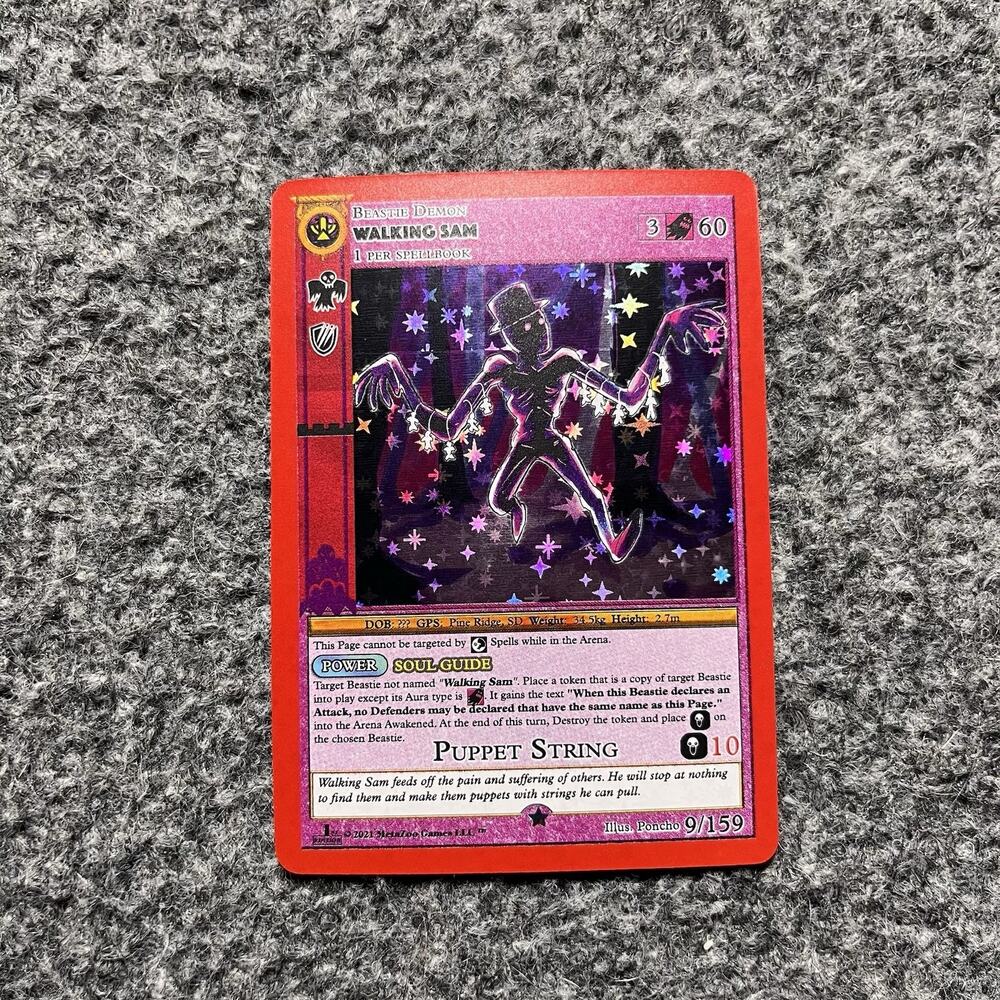 MetaZoo Walking Sam Cryptid Nation 1st Edition Holo 9/159 2021 NM